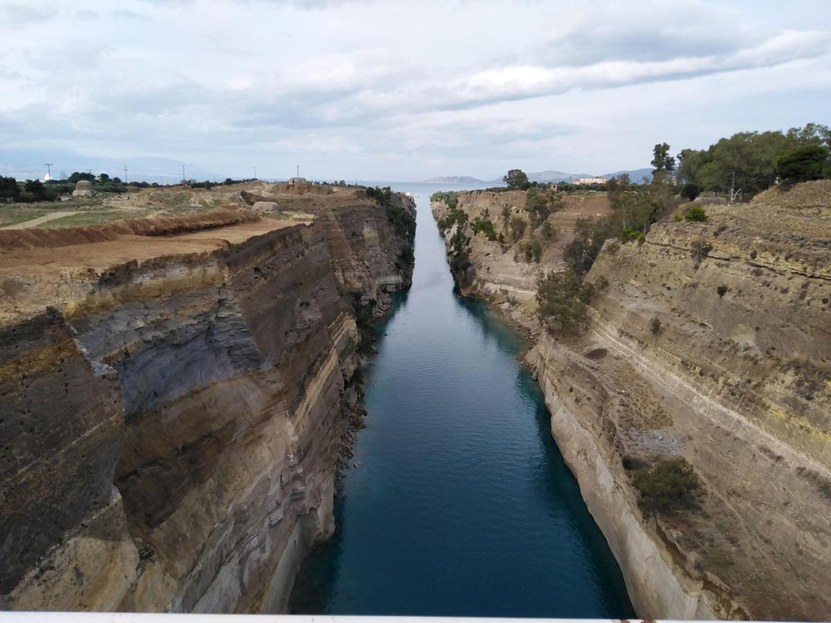 Studio Poseidonia Apartment 75Sqm Corinth Canal エクステリア 写真