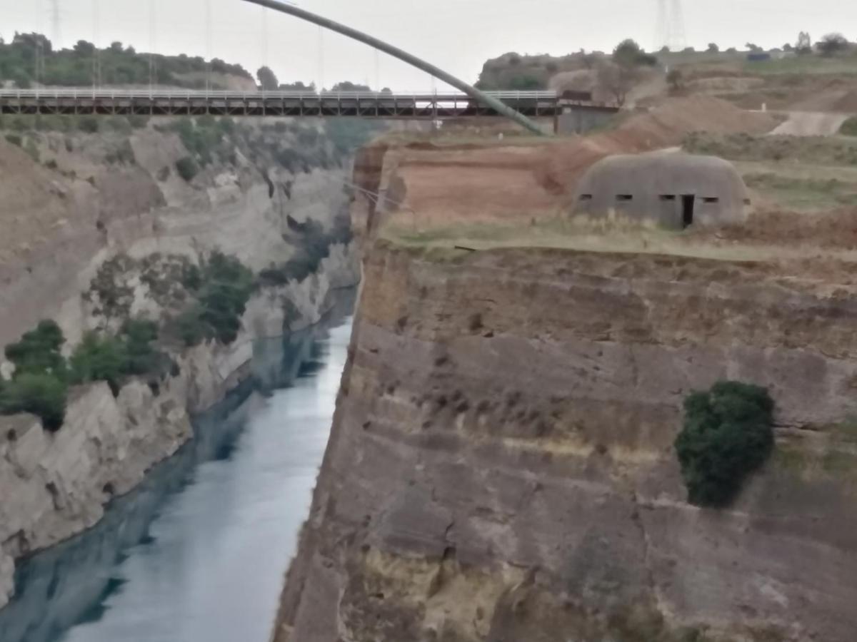 Studio Poseidonia Apartment 75Sqm Corinth Canal エクステリア 写真
